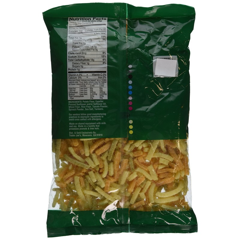 Trader Joe's Veggie Sticks - Potato Snacks