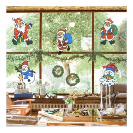 Jands Pegatinas De Gel Navideñas 19 Cm Adornos Navideños 2pz