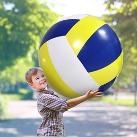 SALUDABLE Beach Ball, Giant Volleyball, Large Ball, Jumbo, Marine Sports, Water Play, 31.5 inches (80 cm)