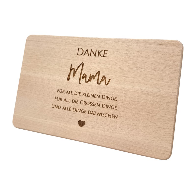 Mother's Day Gift Idea - Wooden Breakfast Board with High-Quality