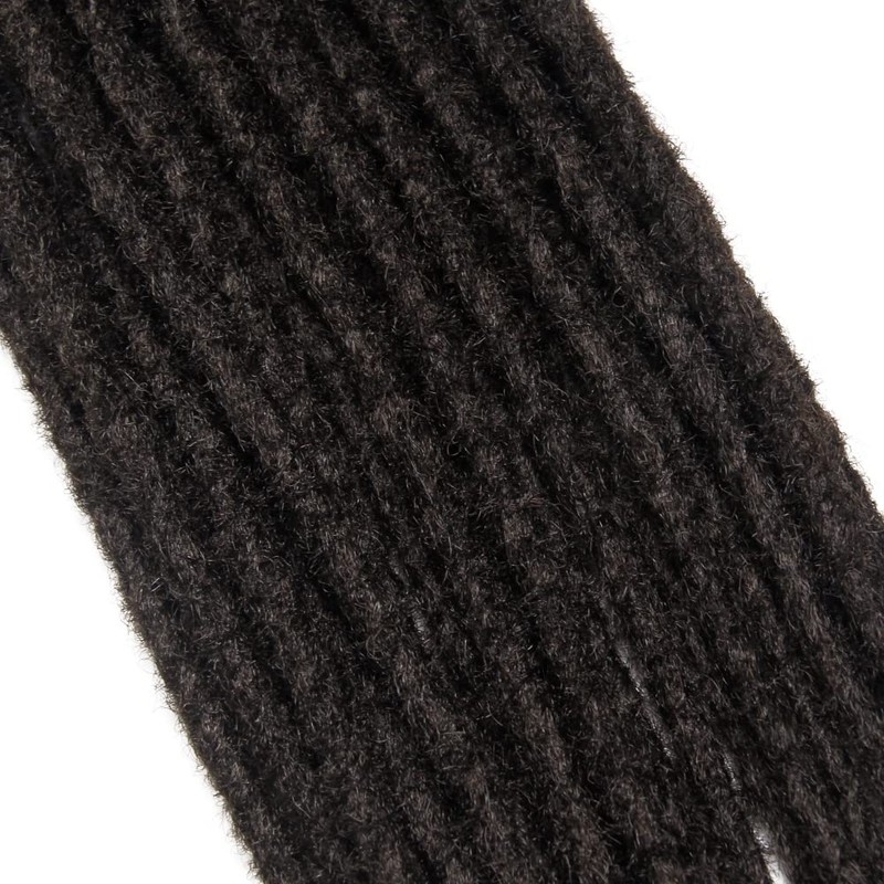Dsoar 50 cm 10 Strands/Pack Synthetic Dreadlocks Double Ended Extensions