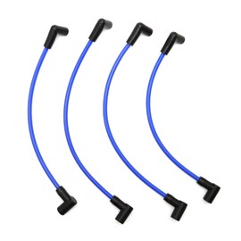 4 Pack Marine Ignition Spark Plug Wire Set Replacement for Johnson Evinrude 90-115Hp V4, Replace# 18-8839 9-28092