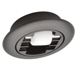 WAGNER ROLLER-MINI Soft Swivel Castor / Countersunk Roller Diameter 15 mm Ball Bearing Ring Black Plastic Housing Diameter 55/40 x 11/8 mm Metal Pin Load Capacity 50 kg Made in Germany 01709501