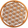 MC-Trend® High-quality wooden flower of life in a set of