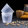 5PCS 160 ml Rice Measuring Cup, Plastic Transparent Rice Measuring