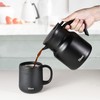 Tiken 800MLThermal Coffee Carafe Jug, Double Walled Stainless Steel Insulated