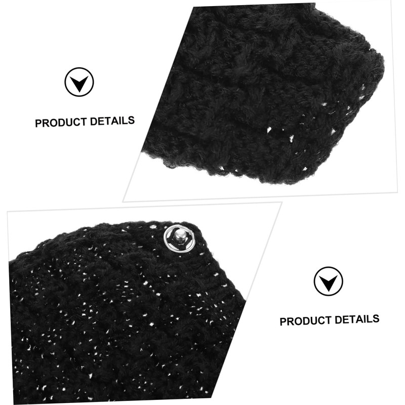 OSALADI Woolen Headphone Cover Pad Protector for Comfortable and Knitted