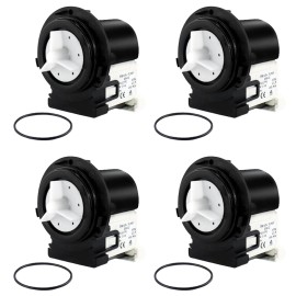 Scaroo 4681EA2001T Water Drain Pump for LG Washer Washing Machine 4-PACK