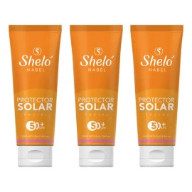 3 Protector Solar Facial Sin Color/ Libre De Grasa + Regalo
