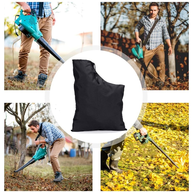 COYUN 1 x leaf vacuum collection bag, black: leaf vacuum