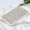CRAFFANCY Crushed Glass, 200 Grams 2-4mm Sliver Crushed Broken Glass,