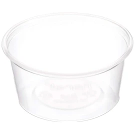 Niche Plus Commercial Small Dip Sauce 2 oz (60 ml) Cup with Lid (Approx. 2.1 fl oz (60 ml) Pack of 50