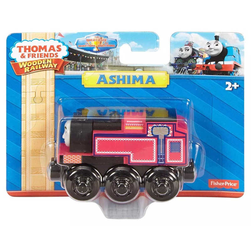 Fisher-Price VINTAGE THOMAS & FRIENDS WOODEN RAILWAY ~ ASHIMA DFX19