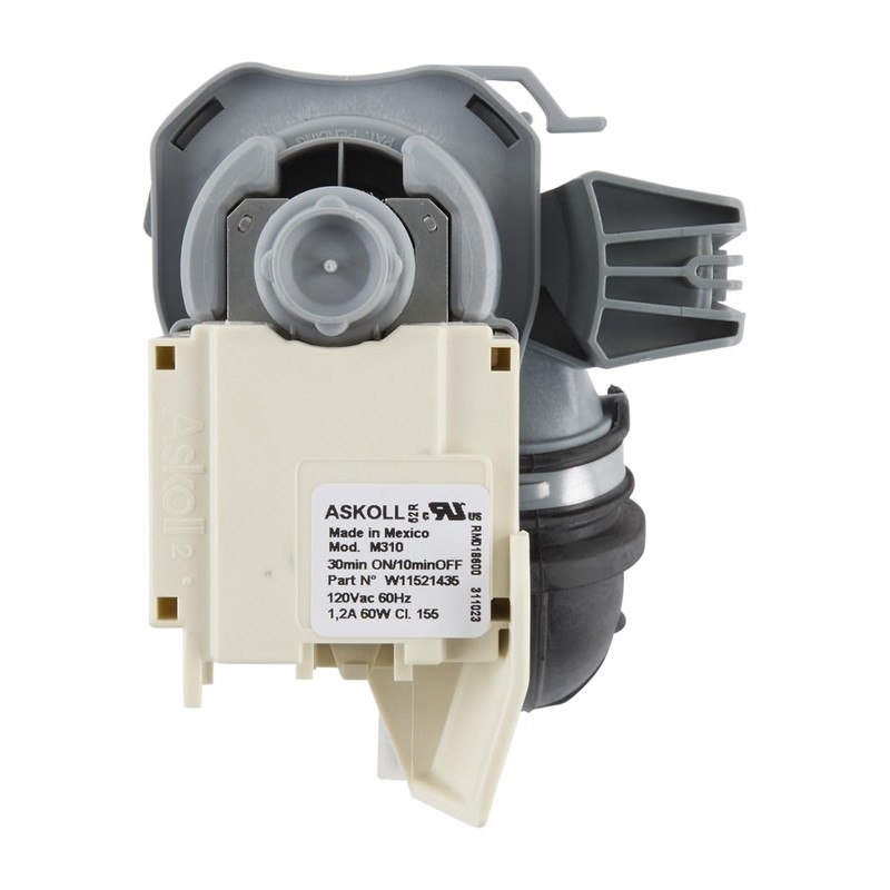 Whirlpool W11612326 Genuine OEM Dishwasher Circulation Pump Replacement Part -
