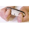 Qantas Fingerlock Double Lock Thumb Cuff Silver [4804]
