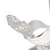 Silver Swan Dinnerware Set Swan Base Holder Teaspoon Cutlery Set