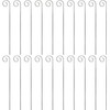 20Pcs Silver Plant Label Hooks, Garden Markers Stake, Plant Sign