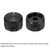 sourcing map 6 Pcs Aluminium Potentiometer Knobs, 1/4" (6mm) Universal