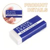 12 Pcs Eraser, White Rubber Erasers, Soft 2B Erasers, Pencil