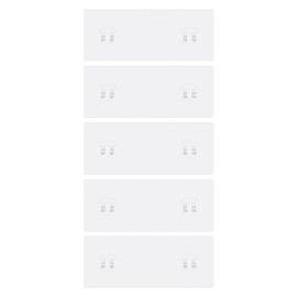 YASONIC 5 PackTransparent Adhesive Strip for Corner Shower Caddies