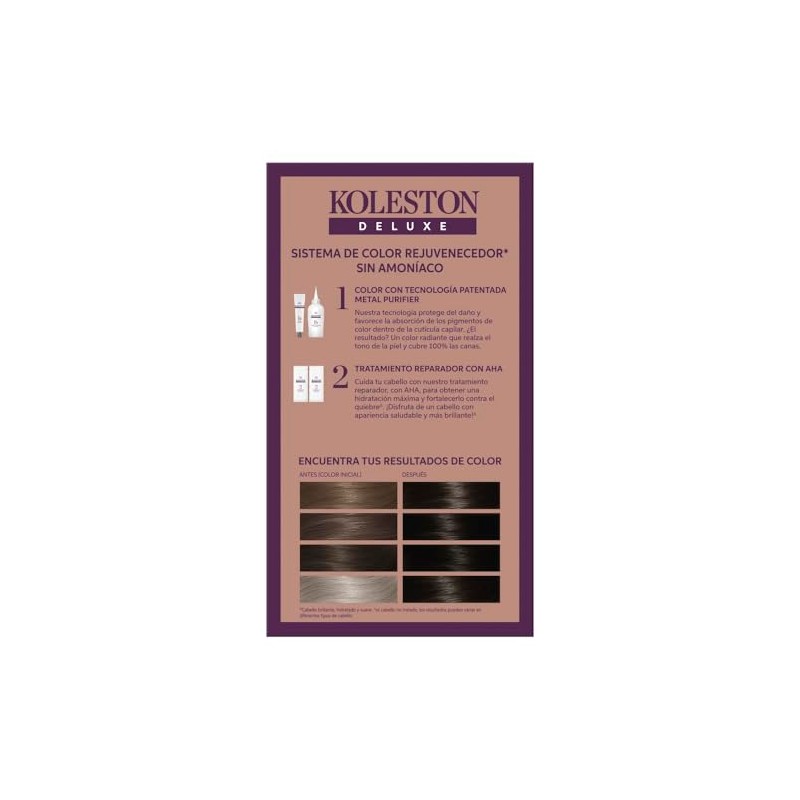 Koleston Deluxe Tinte Permanente Sin Amoniaco 30 Castaño Oscuro