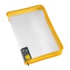 IMA Zipper File Case, A4 Size, Yellow, 9.1 x 13.0