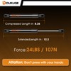 Dukuge Dukuge Gas Struts 12 inch 24lb/107N Gas Spring Shocks,