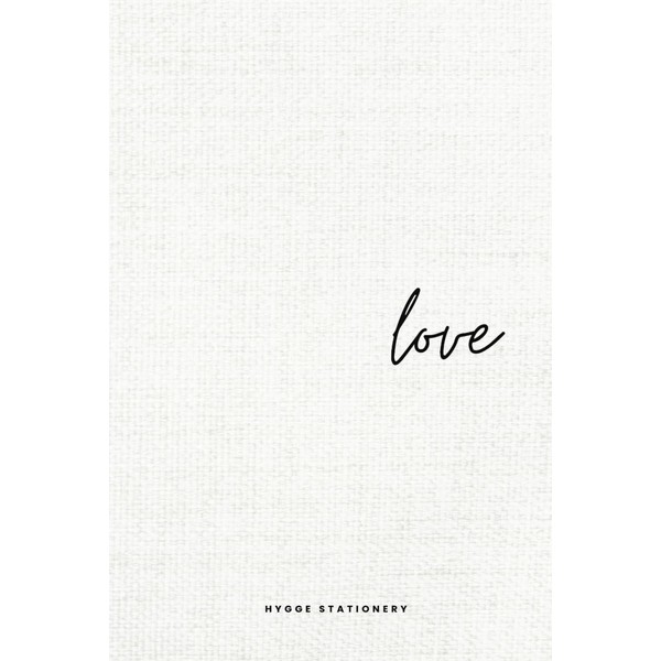 Love: A Minimalist Motivational Notebook for Daily Writing, Journaling, and