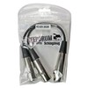 keepdrum YC029 XLR Split Cable Y-Adapter XLR 3-Pin 2x Male