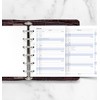 Filofax Pocket 24-68245 Year Planner Vertical (German) 2024, White