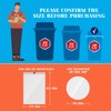 Large 20 Gallon White Drawstring Trash Bags, 1.8 Mil, 120