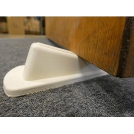 Shepherd Hardware 8935E Door Wedge, 2-Pack, Almond