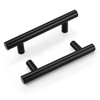 NIZADO 10 Pack 3 Inch Cabinet Pulls,Black Kitchen Cabinet Handles,Bathroom