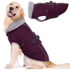 Lelepet Warm Dog Coat Waterproof Dog Jacket for Large Dogs