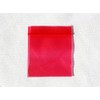 100-PACK 1515 1.5" x 1.5" MINI RED PLASTIC BAGS APPLE