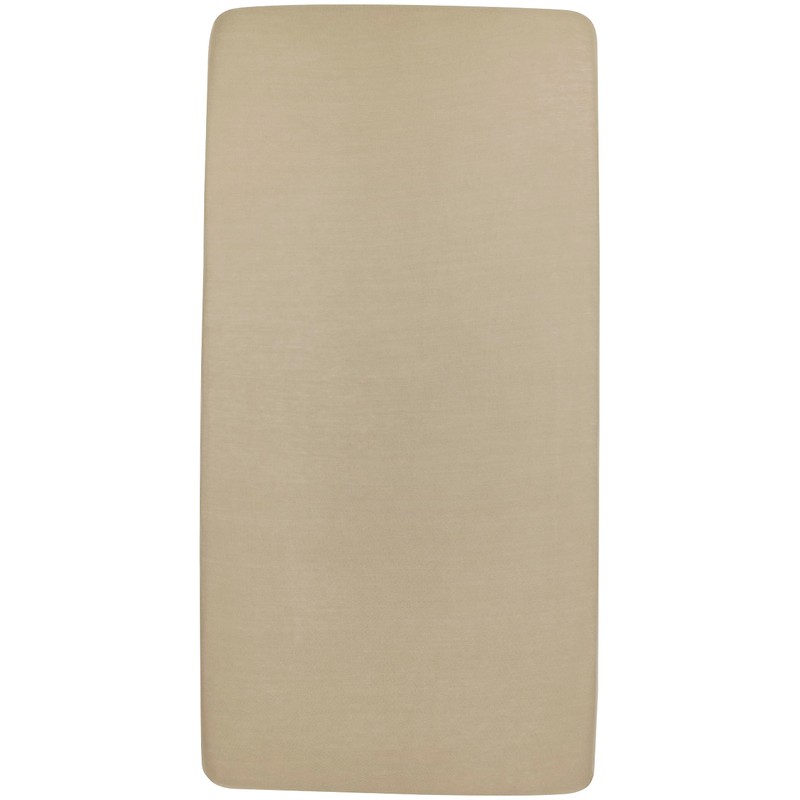 Meyco Baby Plain Fitted Sheet for the Cot Bed (Flat