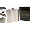 6oz Stainless Steel Hip Flask
