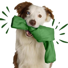 SnuffleKnot (Green) - Snuffle Toy, Dog Enrichment, Dog Toy Interactive, Dog Puzzle, Sniffing Mat, Dog Toy, Dog Birthday Gift, Interactive Dog Toy