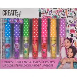 Create it! Beauty Lip Gloss Geur & Glitter, Pack of 7