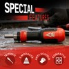 Cacciavite a Cricchetto con 12 Inserti CR-V Integrati 15 cm,
