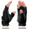 Milwaukee Leather SH850 Men's Black Premium Deer Skin Leather Gel