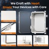 QILIPSU Waterproof Junction Box IP67 Outdoor Plastic Electrical Project Enclosure