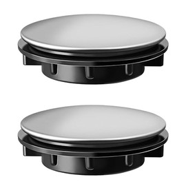 Kisangel 2 Piezas Tapa del Agujero del Fregadero 31-40Mm Tapa del Orificio del Grifo de La Cocina Cubierta del Orificio del Fregadero de Acero Inoxidable Cubierta del Agujero del