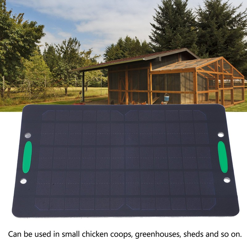 Solar Panel Fan Dual Exhaust Fans Air Ventilation Heat Dissipation