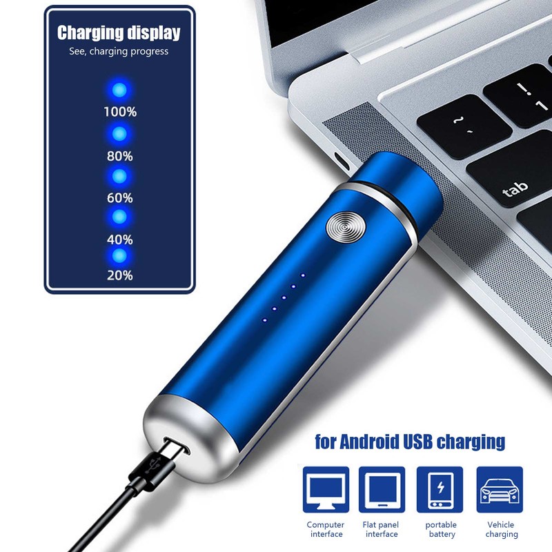 Portable Electric Shaver Mini Electric Razor USB Rechargeable Shaving Machine