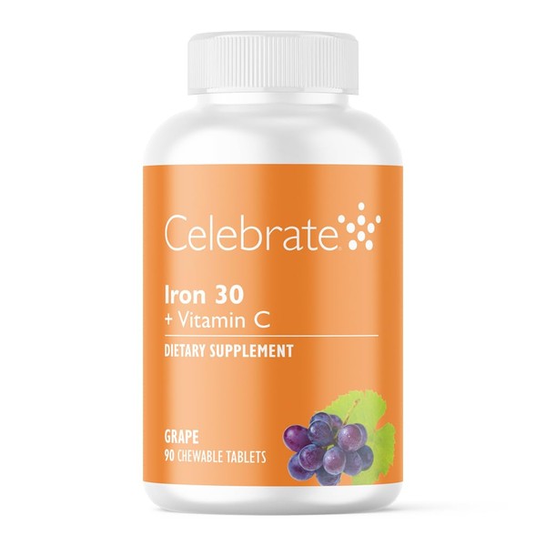 Celebrate Bariatric Supplements Celebrate Vitamins Iron Supplement with Vitamin C