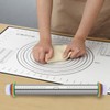 Unokit Rolling pin 3-Piece Set, 17.5" Rolling Pin with Adjustable