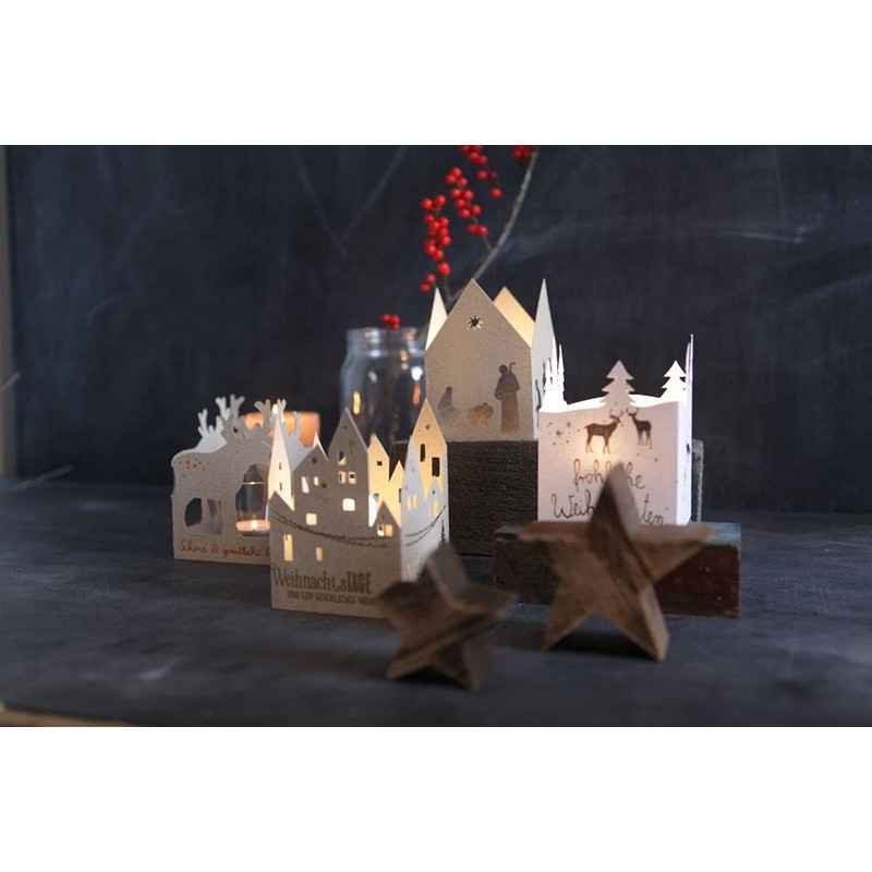 Good old Friends Winter Light Letter - Trees