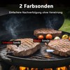 BFOUR Wireless Meat Thermometer with 2 Wireless, Grill Thermometer Bluetooth,