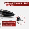 XFasten Extra Fine Point Pens 0.38mm 24-Pack Japanese-Style Fine Tip